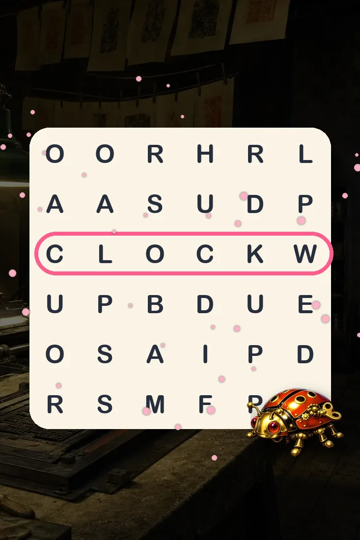 Tinker’s Wordsearch